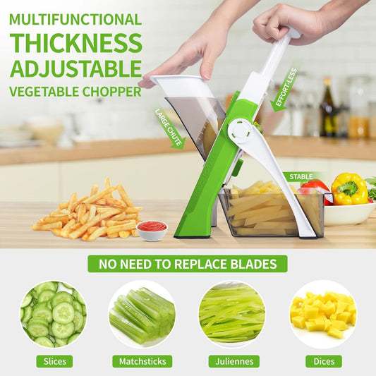 Multifunctional Vegetable Chopper Slicer Dicer