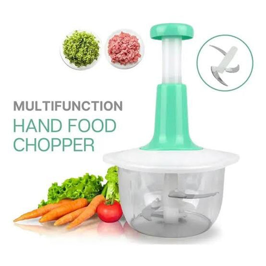 Manual Food Push Chopper For Vegetables & Meat